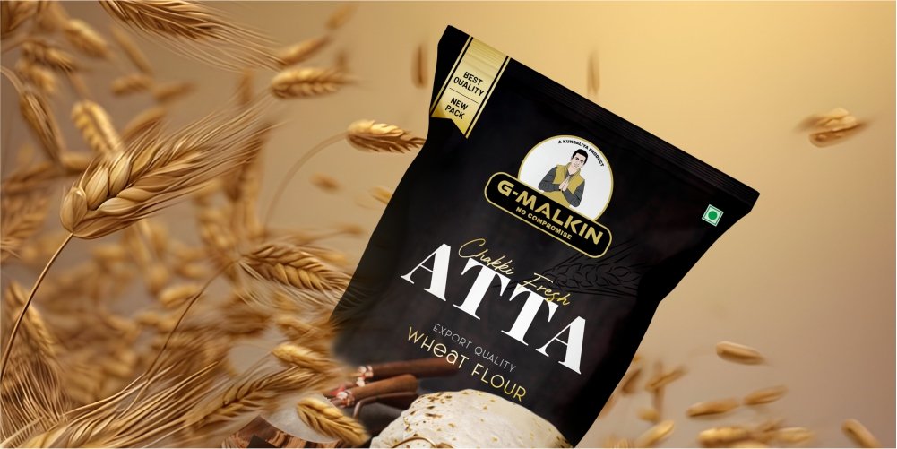 G-Malkin Atta - Quality Wheat Flour Banner